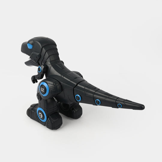 Smart Dino | Mechanical Remote-Control Robot Dinosaur With Light & Music