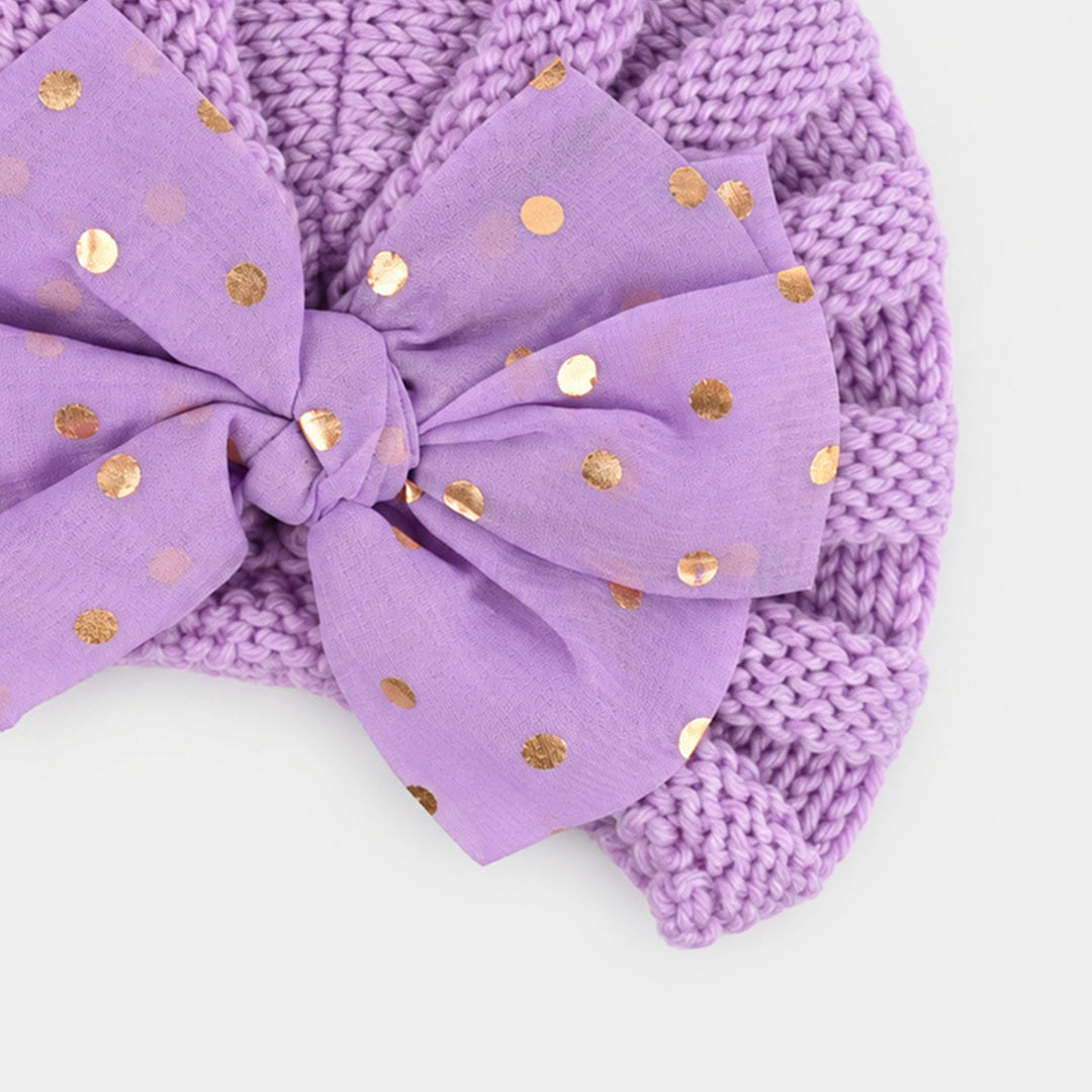 Woolen Baby Turban Cap/Hat