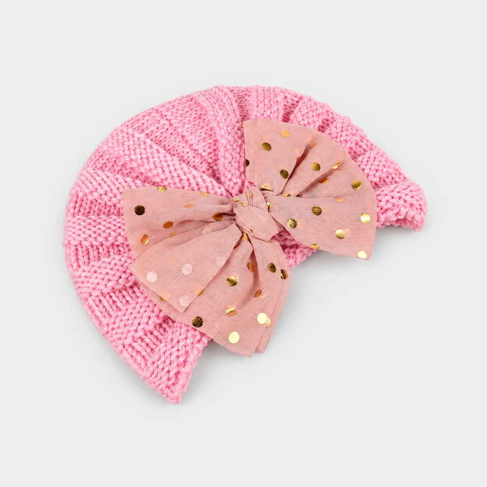 Woolen Baby Turban Cap/Hat