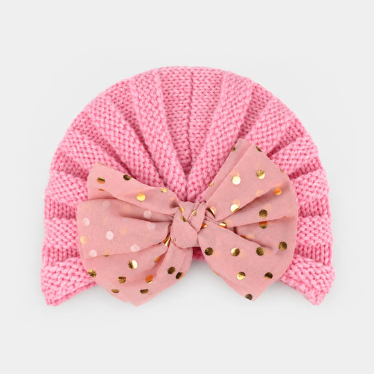 Woolen Baby Turban Cap/Hat
