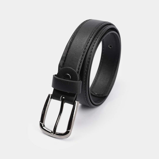 Kids Belt Plain - Black
