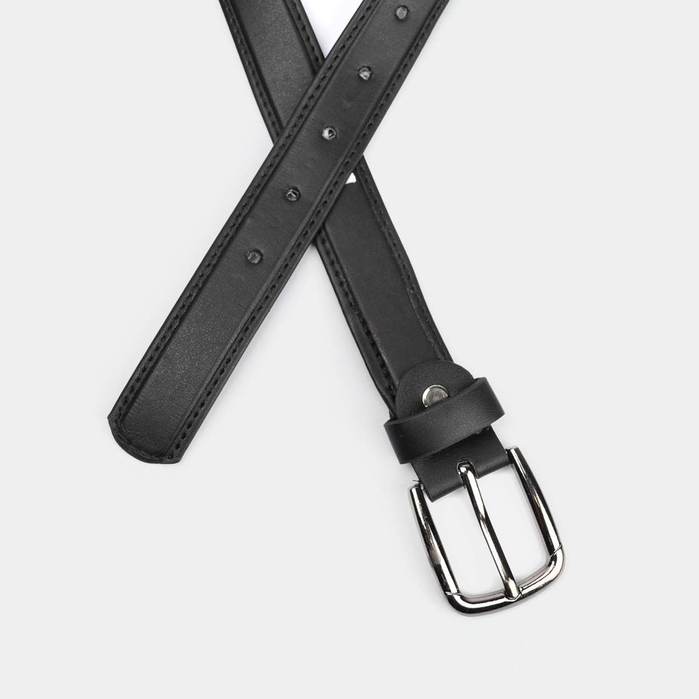 Kids Belt Plain - Black