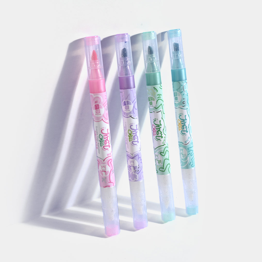 Erasable Flash Highlighter Marker Set | 12Colors
