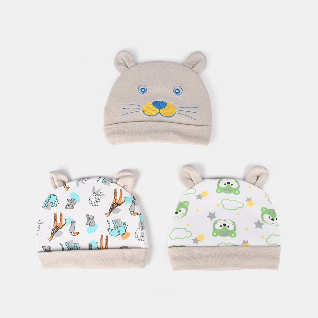 Baby Cap/Hat Set | 3Pcs