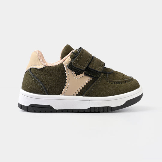 Boys Sneakers 417-2 - Green/Beige