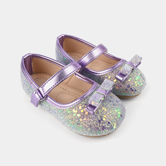 Girls Pumps 11-50-Purple