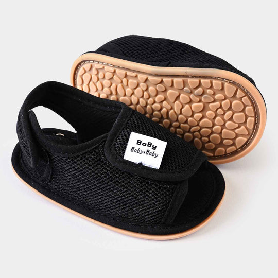 Baby Boy Shoes E52-BLACK
