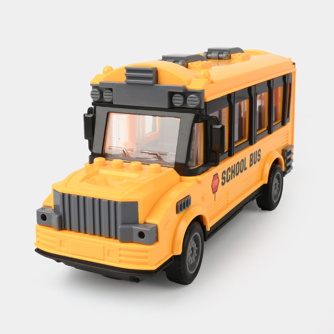 Remote Control School Bus Toy For Kids