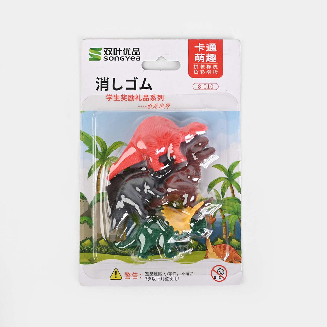 Cute Novelty Stationery Eraser Set