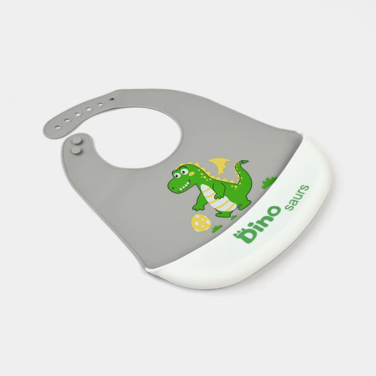 Baby Silicone Food Catcher Bib