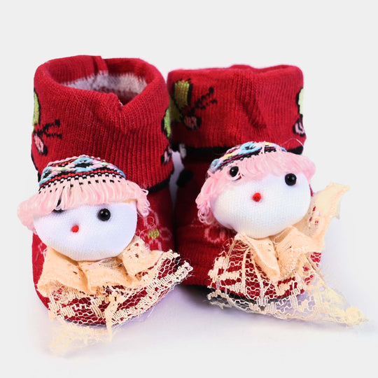BP N. B Baby Shoes -MAROON