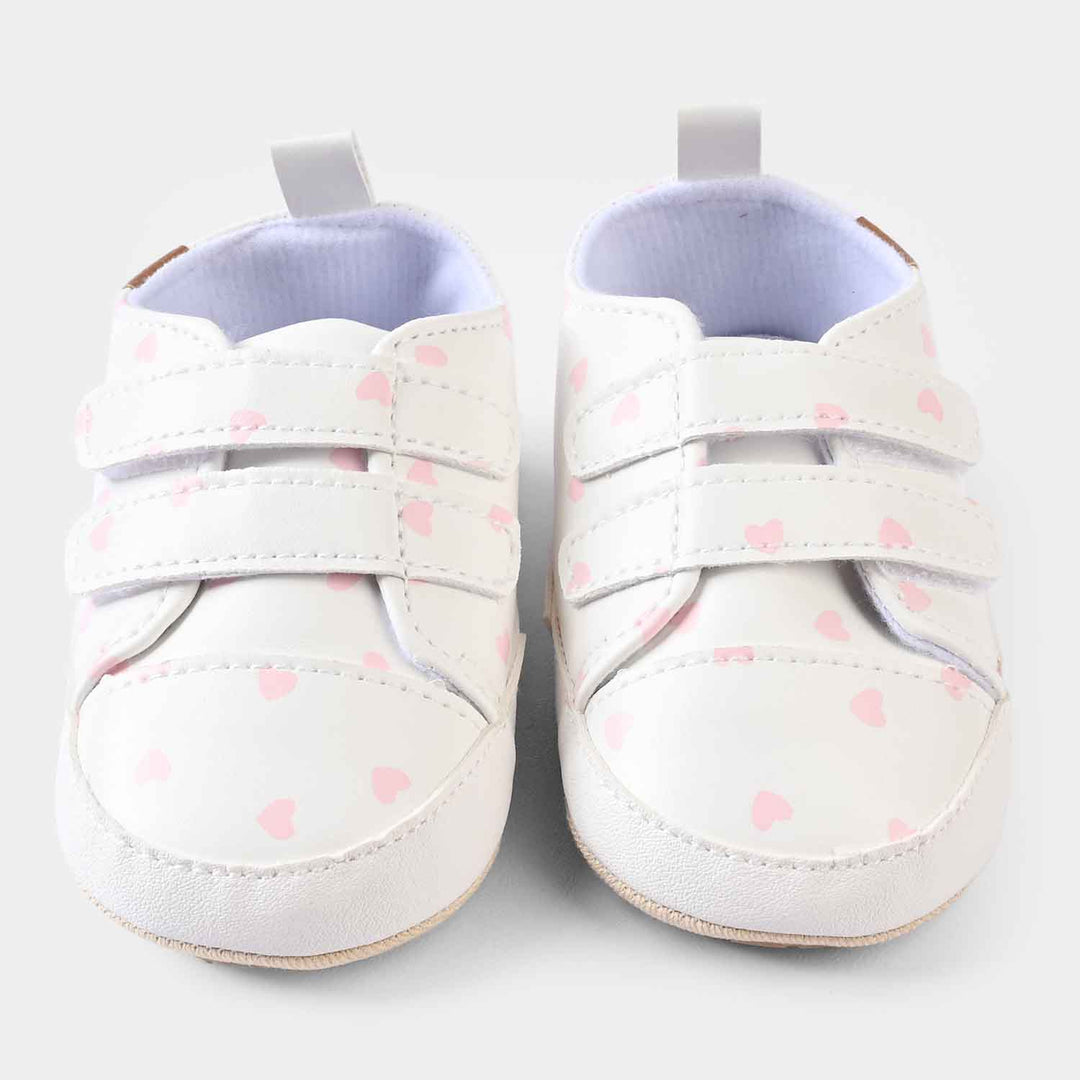 Baby Girl Shoes D73-White