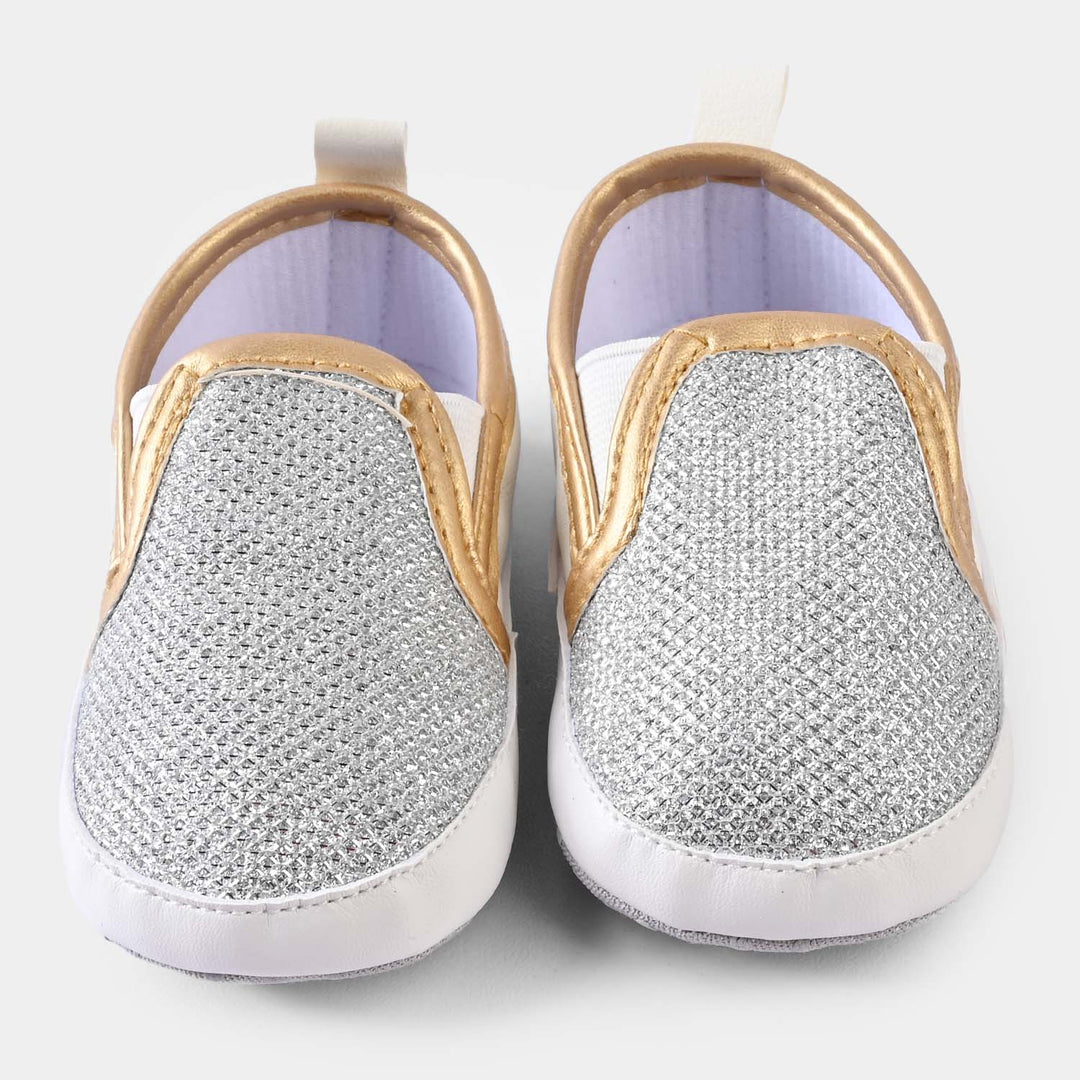 Baby Girl Shoes B232-SILVER