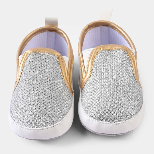 Baby Girl Shoes B232-SILVER