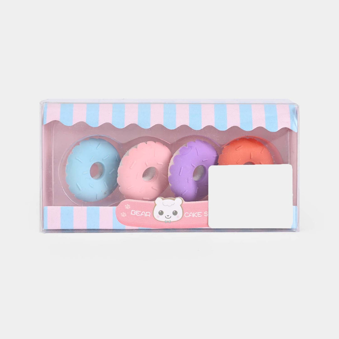 Cute Novelty Stationery Eraser Set