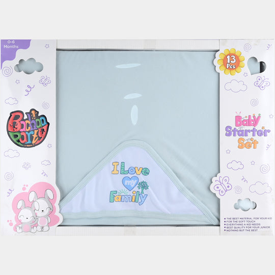 Boys Newborn Gift Set 13Pcs - Blue