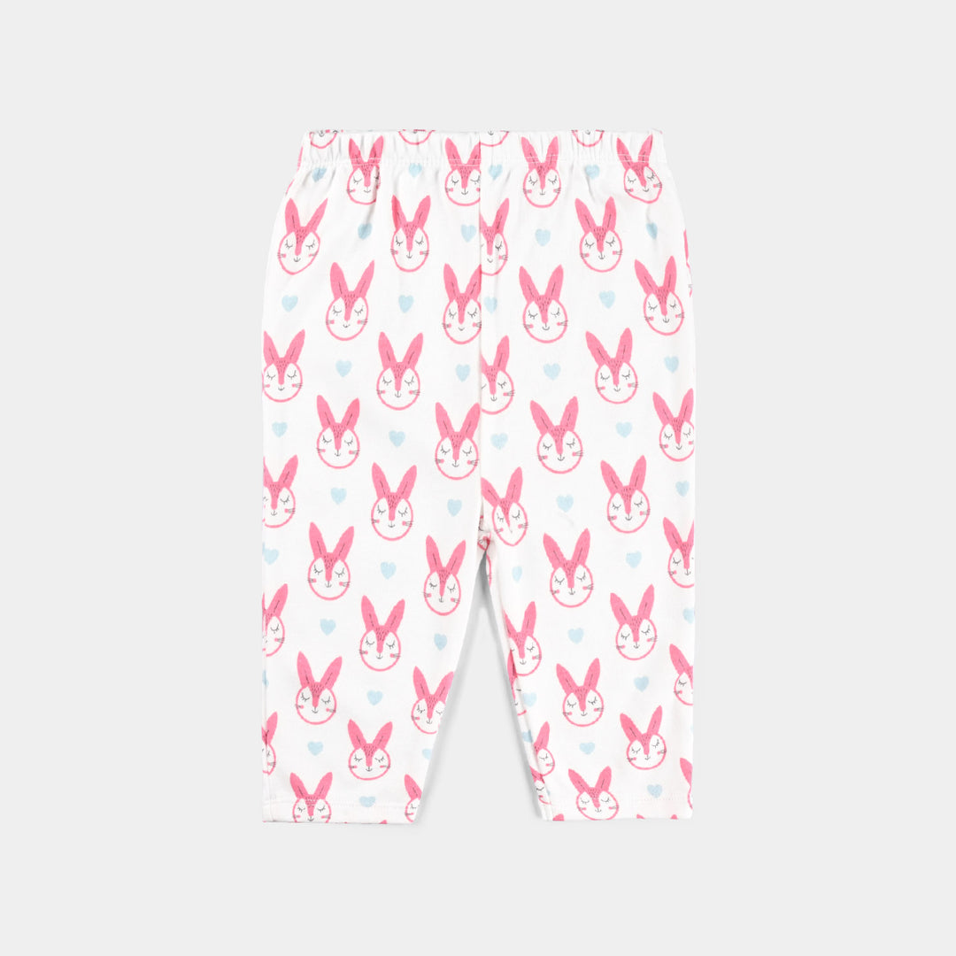Infant Girls Cotton Interlock Set 3 PCS
