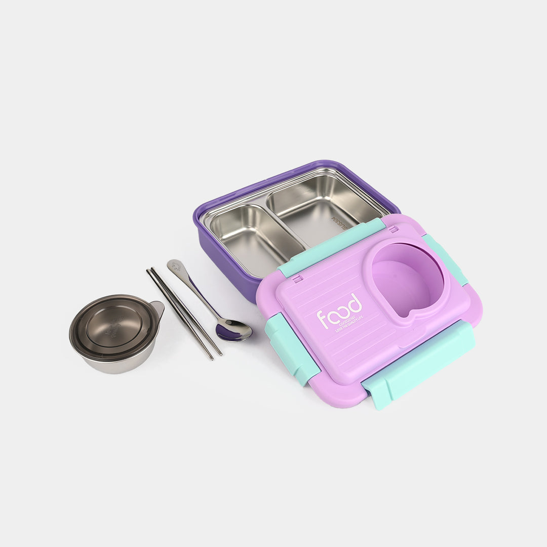 Kids Portable Steel Bento Lunch Box