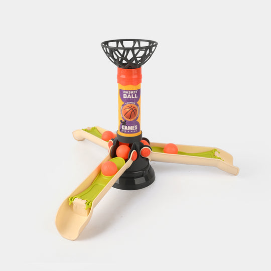 Ball Shoot Family 3 Players Game – Basketball Tabletop Toy