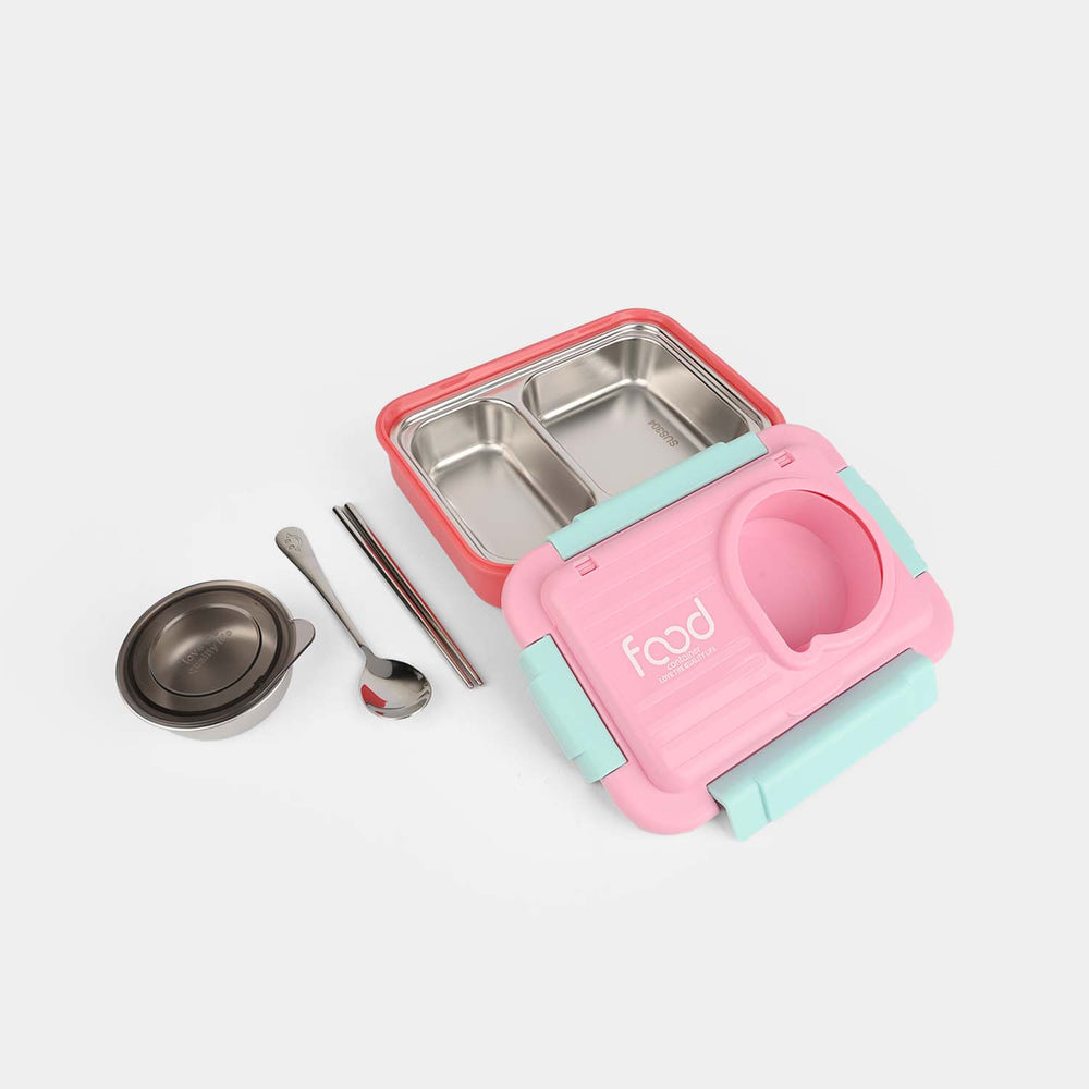 Kids Portable Steel Bento Lunch Box