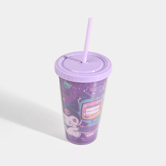 Acrylic Tumbler Mug with Straw