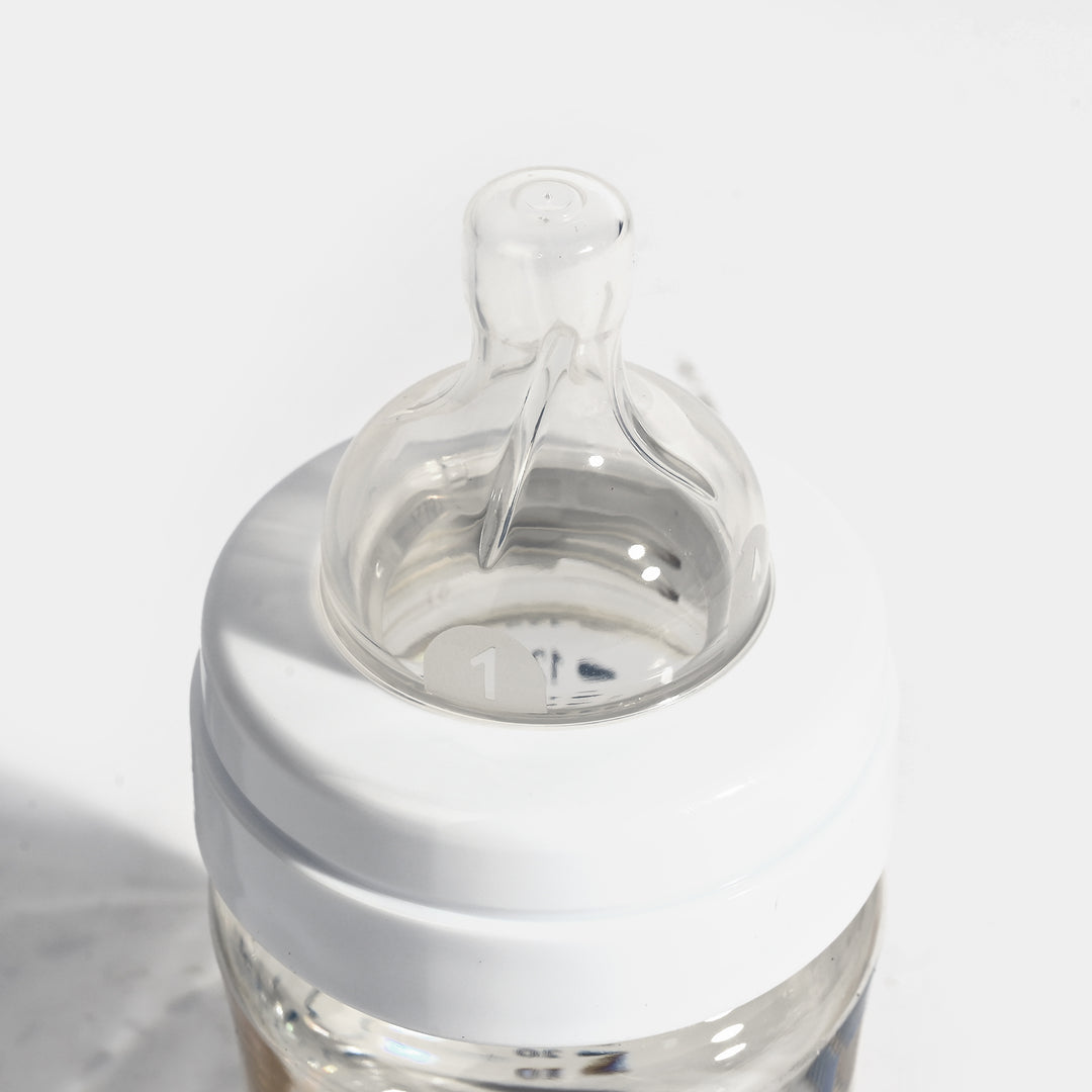 Baby Feeding Bottle Set Pack of 2 (125ml) - Clear