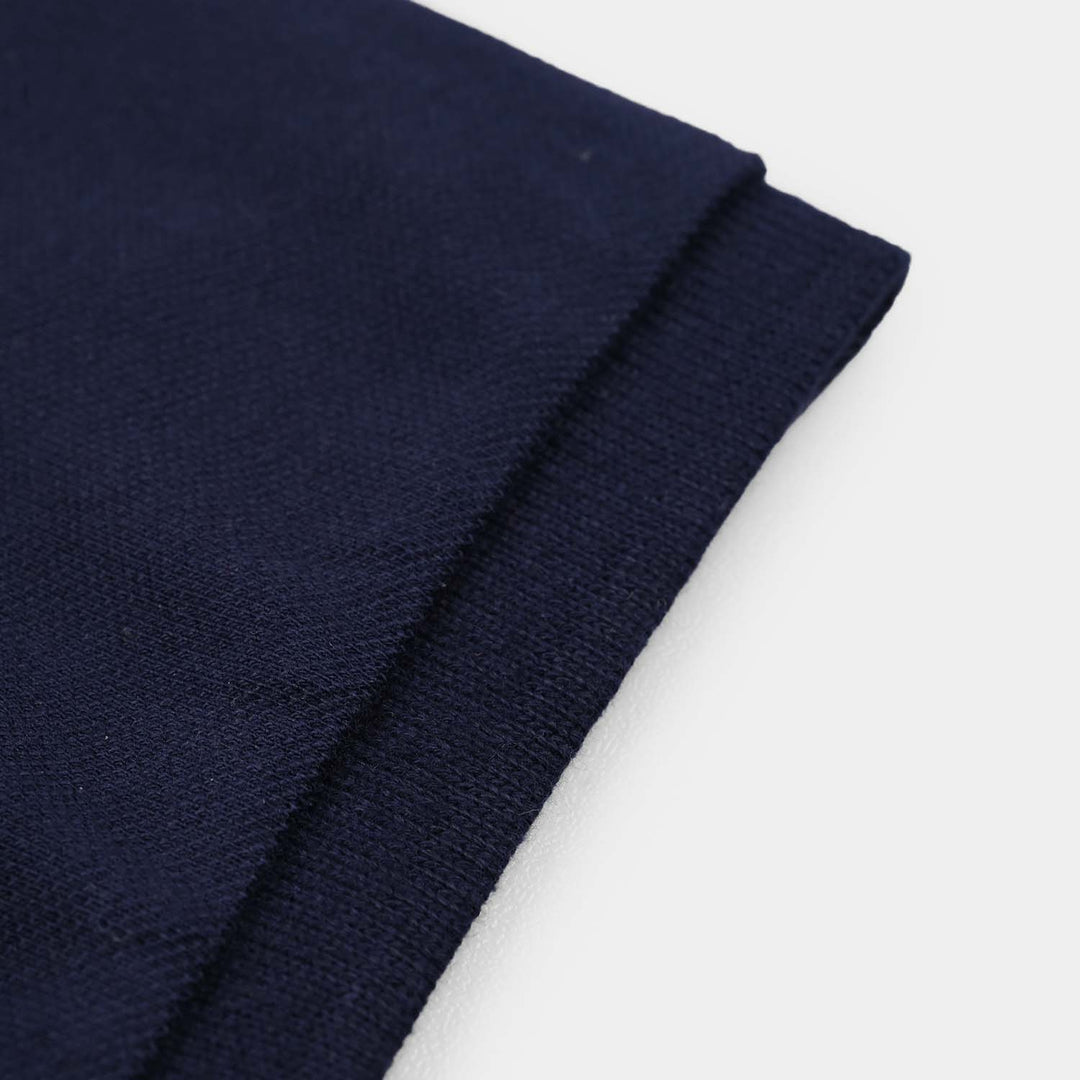 Boys Cotton PK Polo Basic - Navy