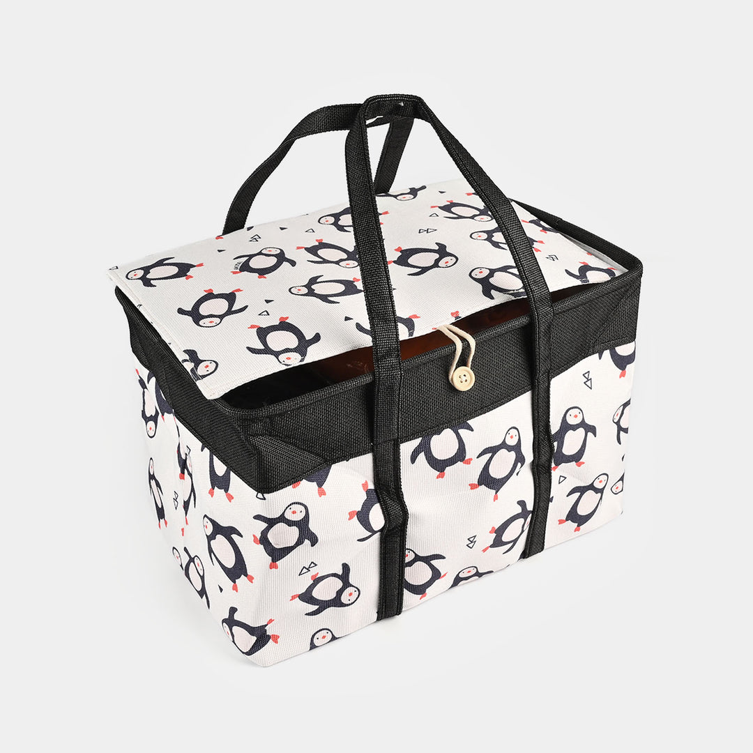 Foldable Storage Basket – Stylish, Practical, and Space-Saving