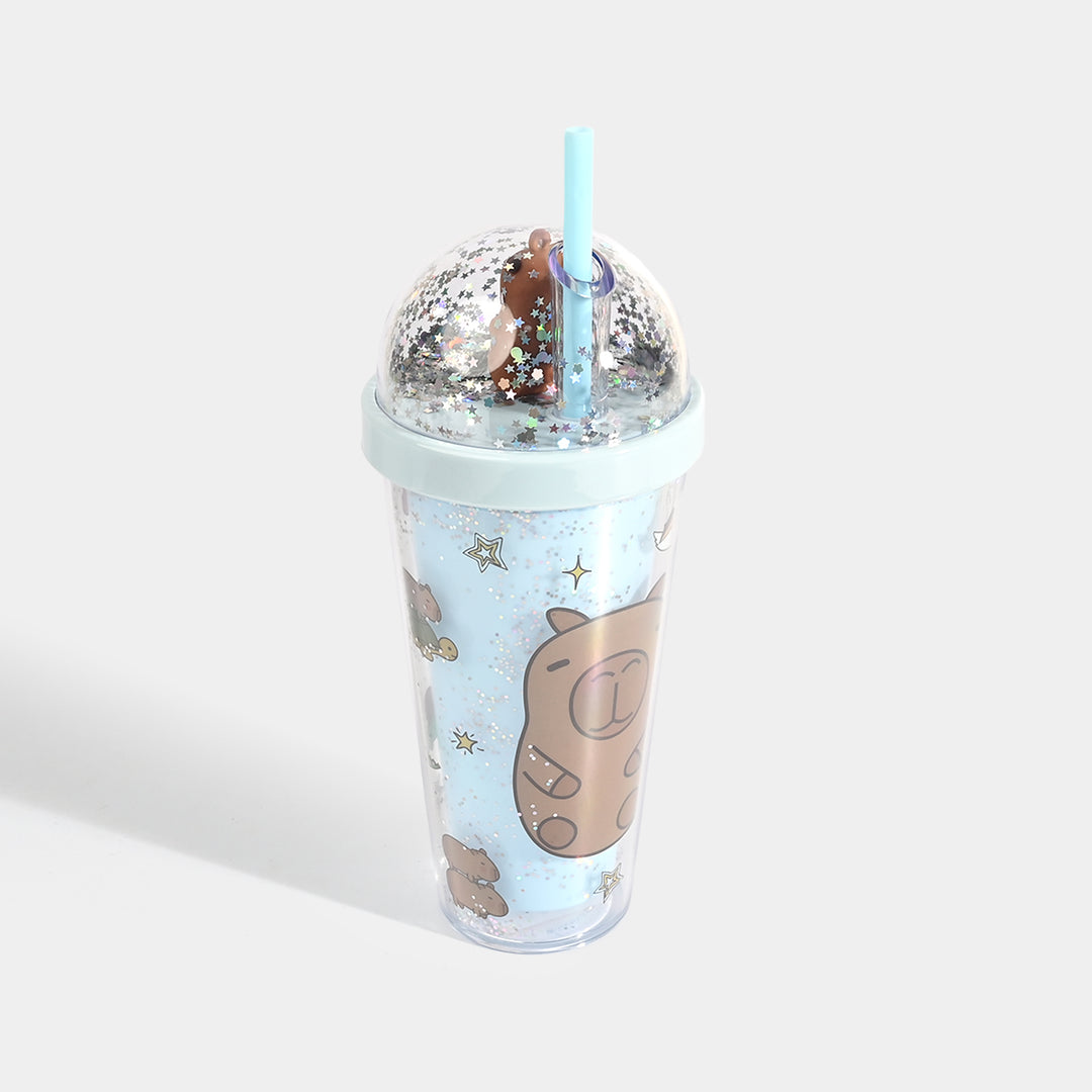 Acrylic Tumbler Mug with Straw