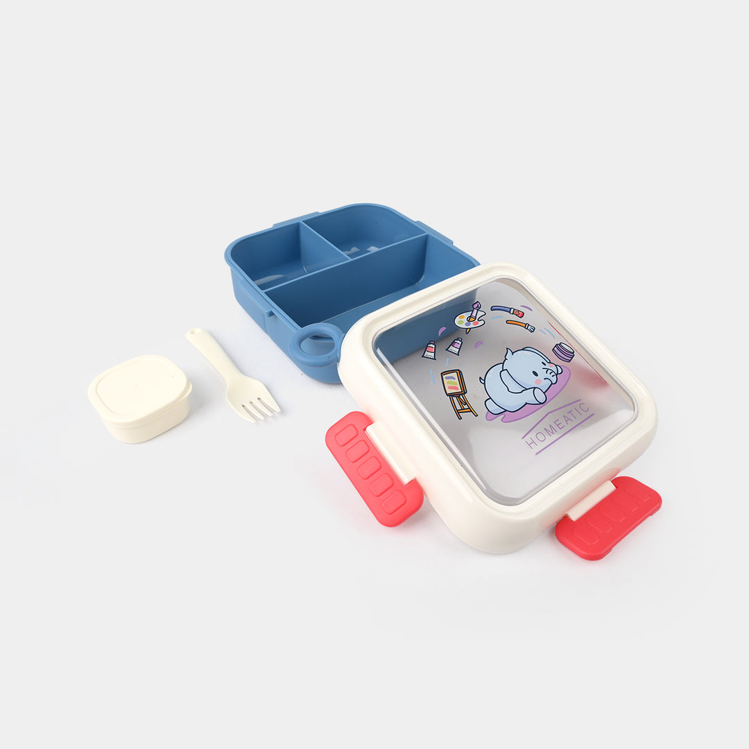 Plastic Lunch Box for Kids | 1L – Red