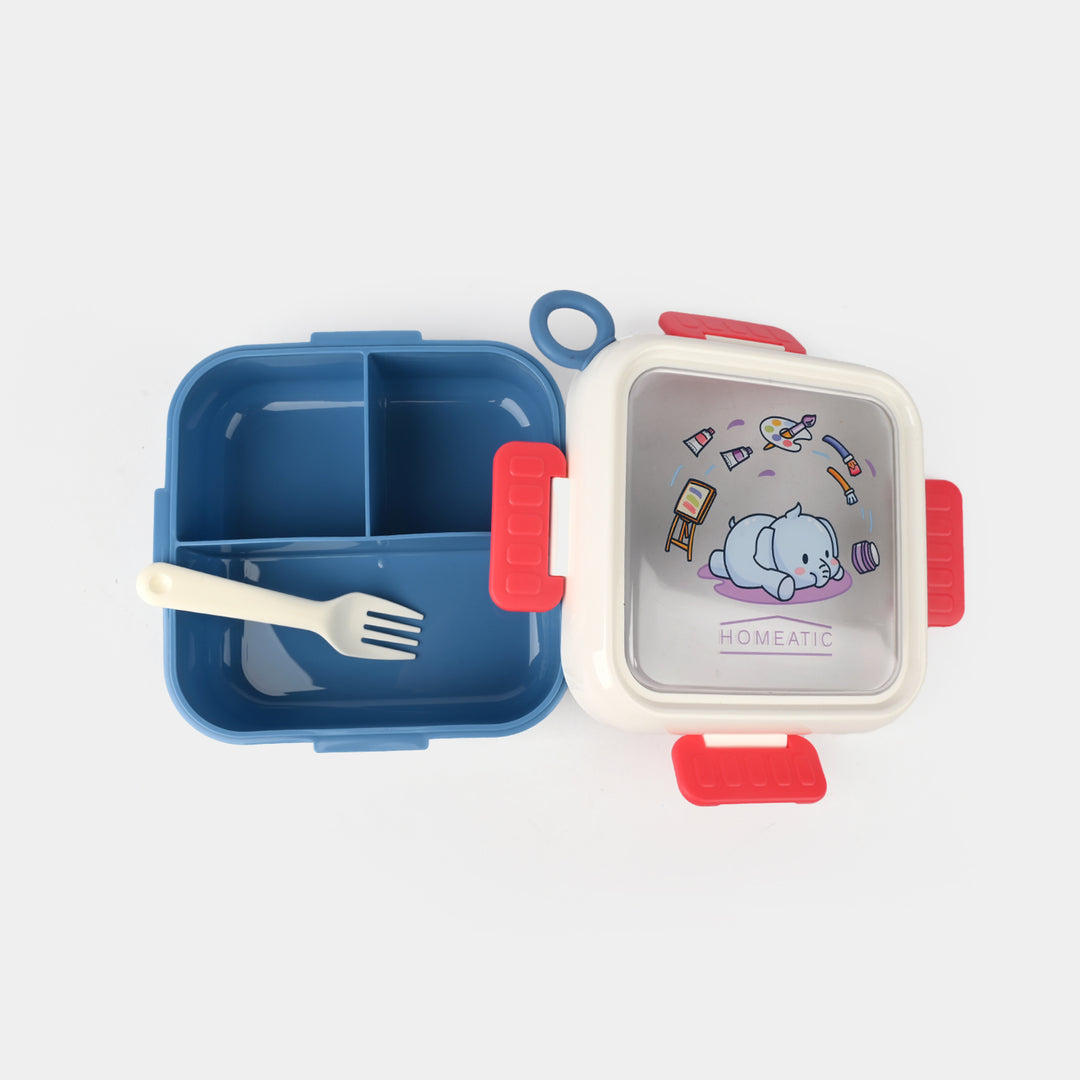 Plastic Lunch Box for Kids | 1L – Red