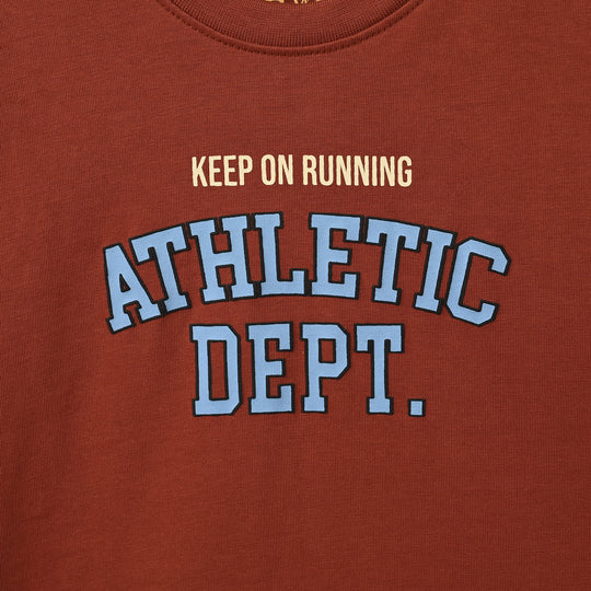 Boys Cotton Jersey T-Shirt Athletic Dept