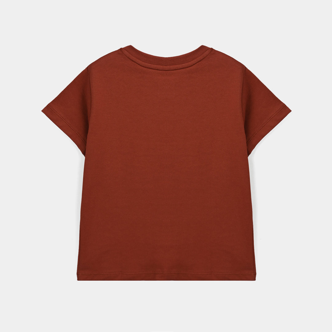 Boys Cotton Jersey T-Shirt Athletic Dept