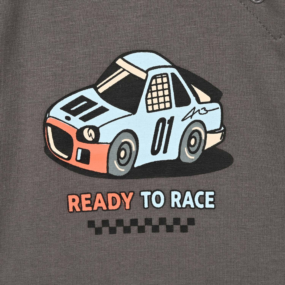 Infant Boys Cotton Jersey T-Shirt Racer