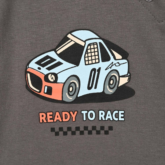 Infant Boys Cotton Jersey T-Shirt Racer