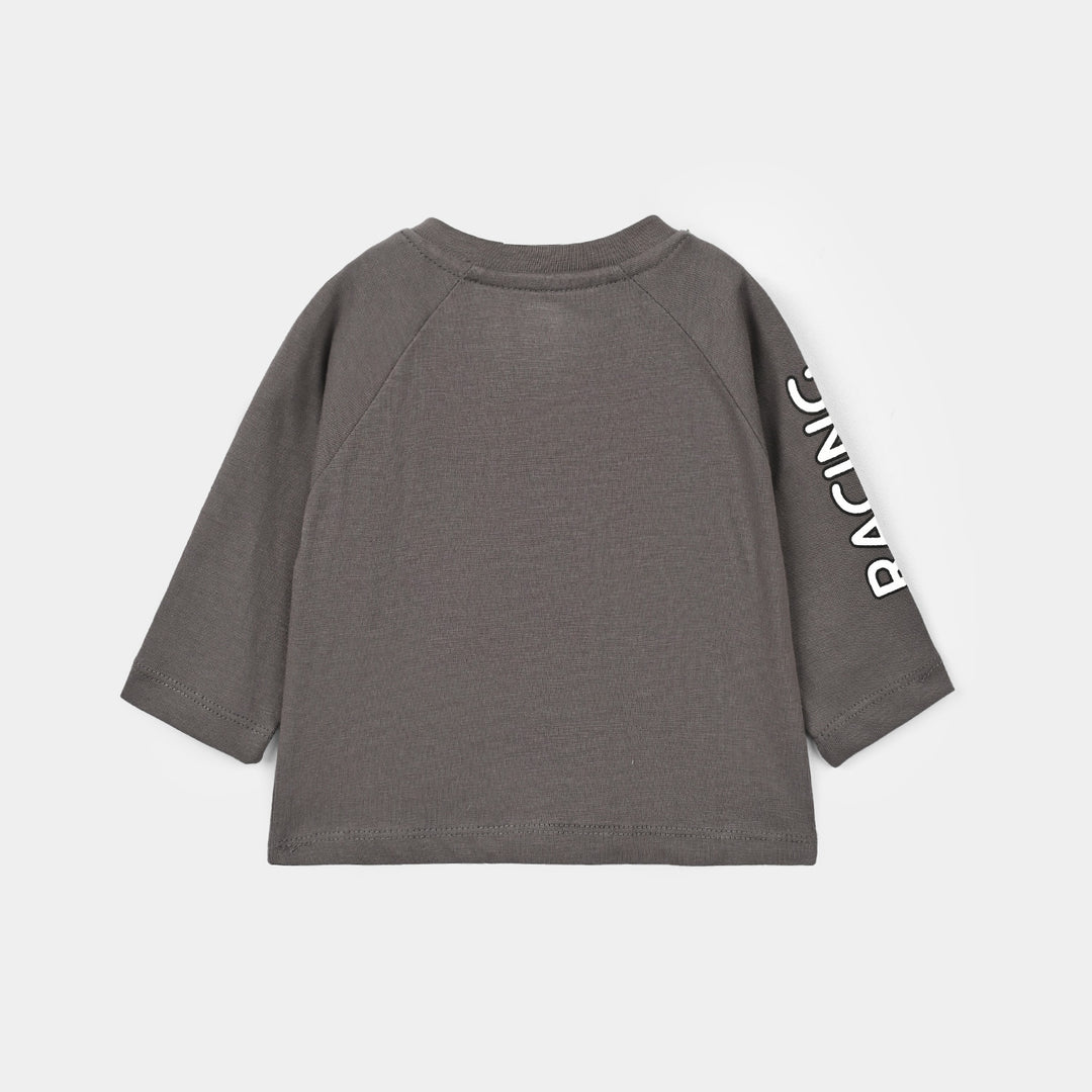 Infant Boys Cotton Jersey T-Shirt Racer