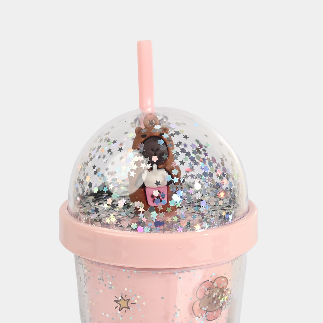 Acrylic Tumbler Mug with Straw