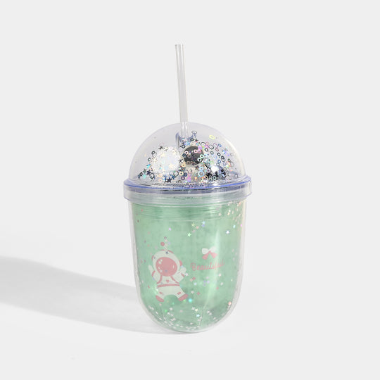Acrylic Tumbler Mug with Straw