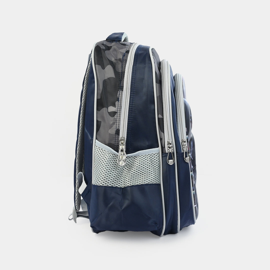 16" 3D Embossed School Backpack for Kids | Grade 2-5