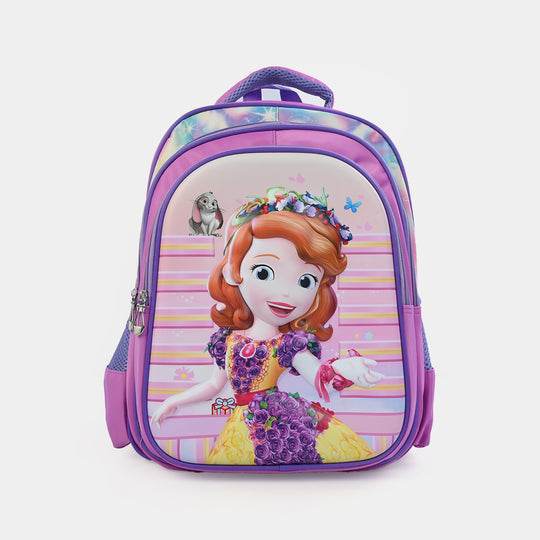 16" 3D Embossed School Backpack for Kids | Grade 2-5