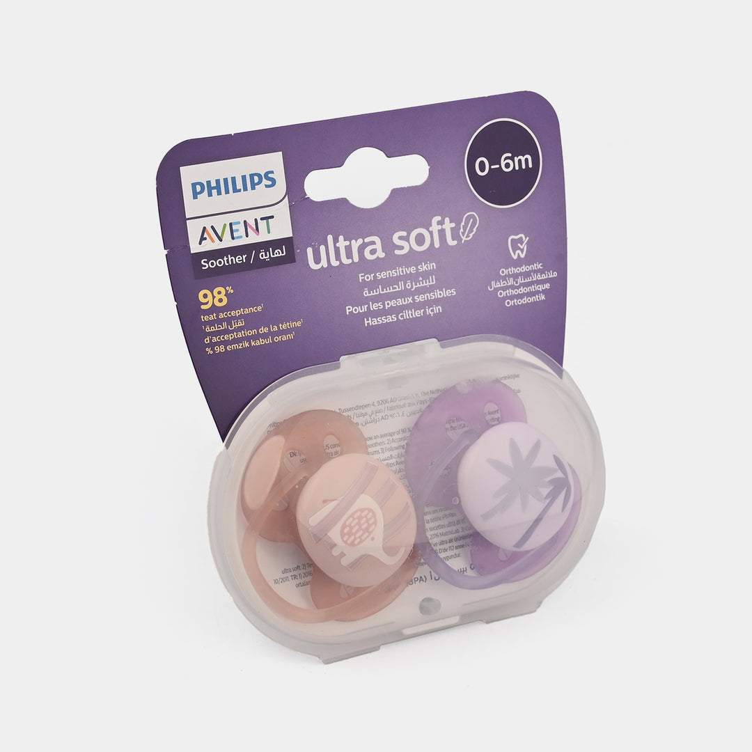 Philips Avent Ultra Soft Air Soother Pacifier 0-6M