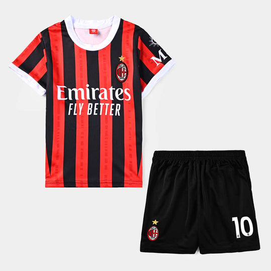 Boys Polyester Sports Suit - Red