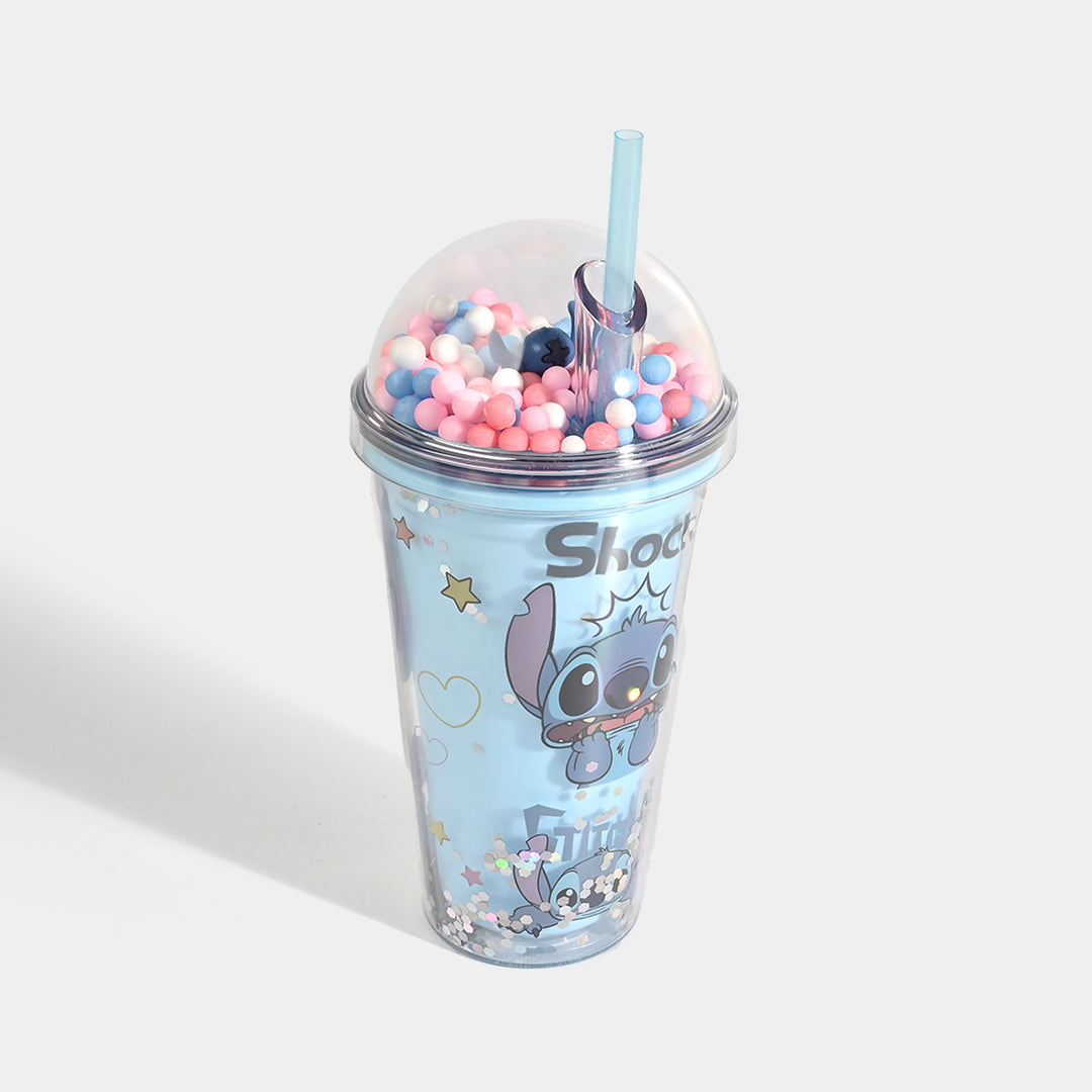 Acrylic Tumbler Mug with Straw