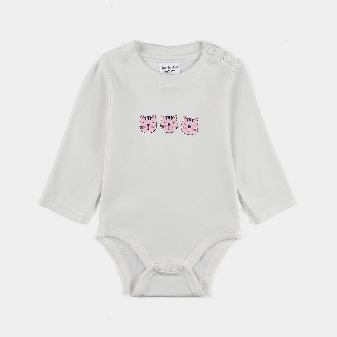 Infant Girls Cotton Interlock Set 3 PCS