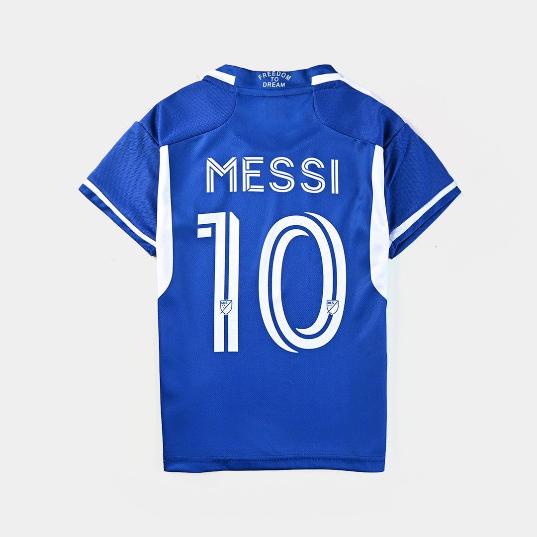 Boys Polyester Sports Suit - Blue