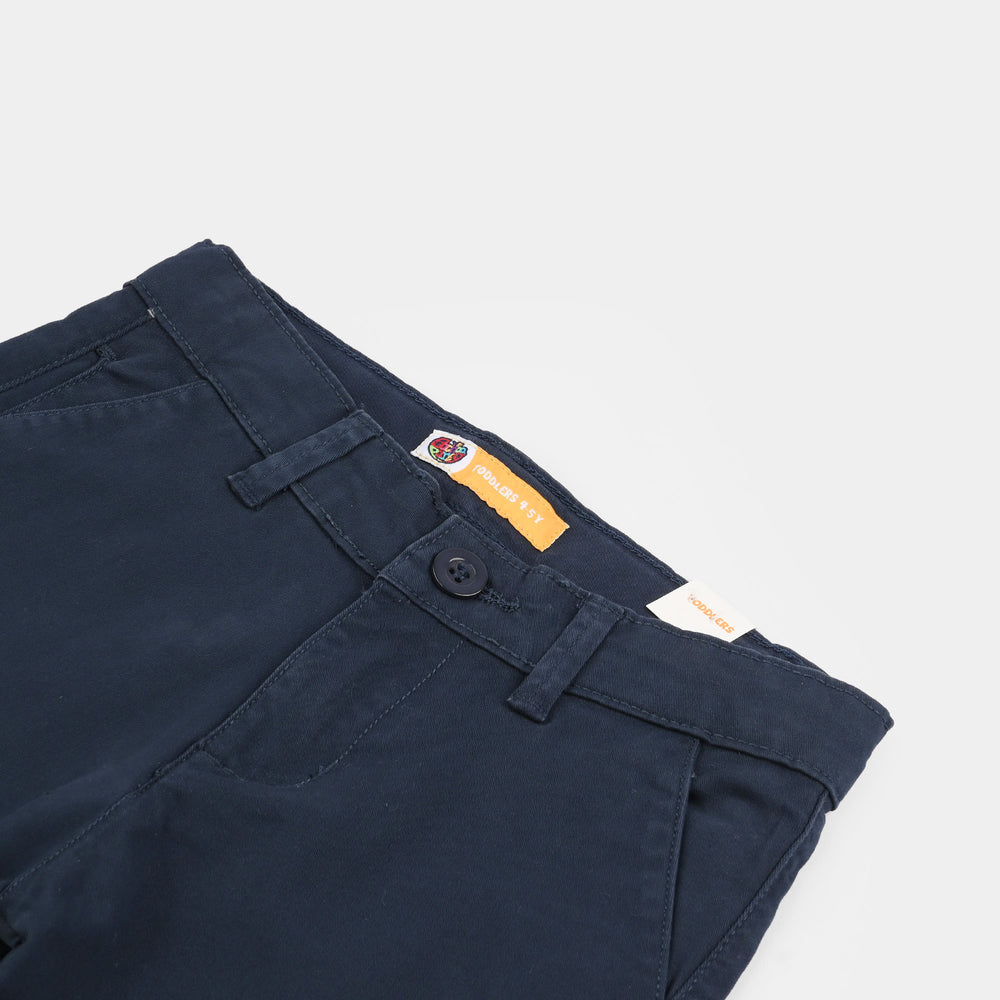 Boys Twill Pants Basic - Blue