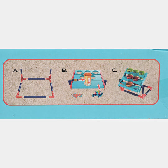 Toss Game Basket to The Target