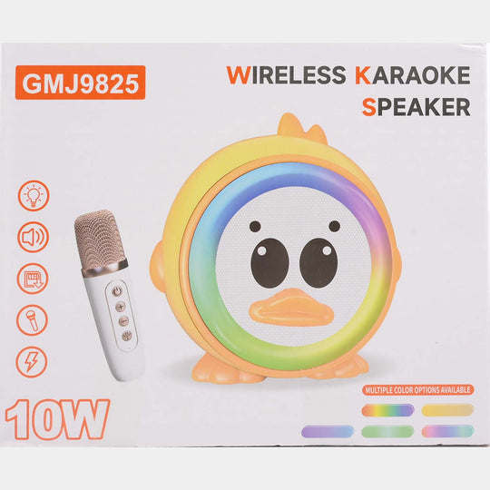 Duck Shape Bluetooth Microphone With Speaker For Kids