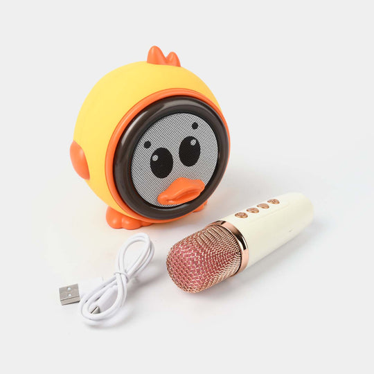 Duck Shape Bluetooth Microphone With Speaker For Kids
