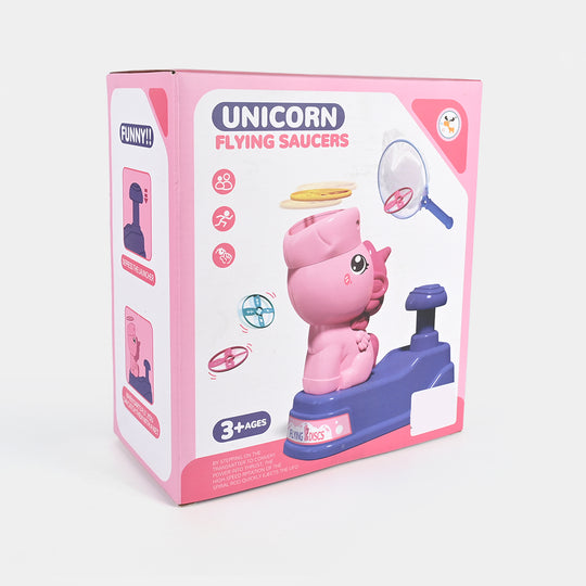 Flying Saucers Step-on Disc Launcher for Kids